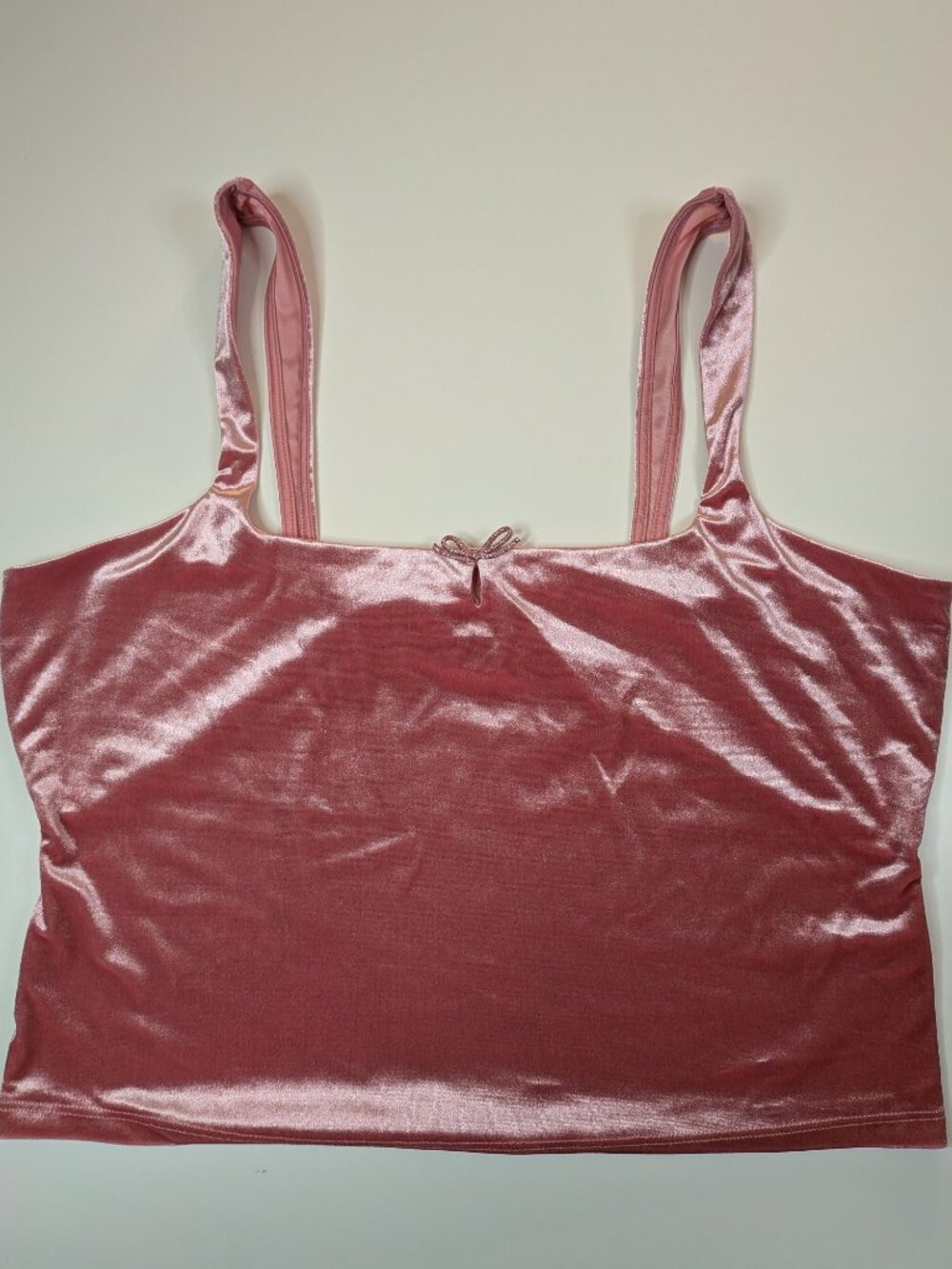 Wild Fable Pink Velvet Tank Top Large